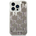 Kryt Karl Lagerfeld KLHCP14LLMNMS iPhone 14 Pro - stříbrný