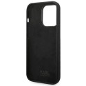 Kryt Karl Lagerfeld Silicone Choupette pro iPhone 14 Pro black