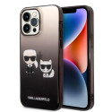 Kryt Karl Lagerfeld Ikonik pro iPhone 14 Pro - black