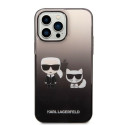 Kryt Karl Lagerfeld Ikonik pro iPhone 14 Pro - black
