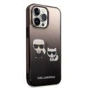 Kryt Karl Lagerfeld Ikonik pro iPhone 14 Pro - black