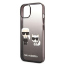 Kryt Karl Lagerfeld Ikonik pro iPhone 14 Pro - black
