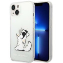 Kryt Karl Lagerfeld KLHCP14MCFNRC pro iPhone 14 Plus transparentní Ch