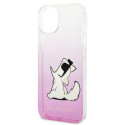 Kryt Karl Lagerfeld CHOUPETTE FUN iPhone 14 Plus – pink