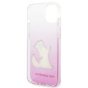 Kryt Karl Lagerfeld CHOUPETTE FUN iPhone 14 Plus – pink