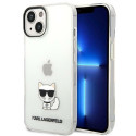 Kryt Karl Lagerfeld CHOUPETTE Body iPhone 14 Plus – clear