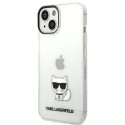 Kryt Karl Lagerfeld CHOUPETTE Body iPhone 14 Plus – clear