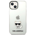 Kryt Karl Lagerfeld CHOUPETTE Body iPhone 14 Plus – clear