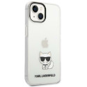Kryt Karl Lagerfeld CHOUPETTE Body iPhone 14 Plus – clear