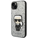 Kryt Karl Lagerfeld KLHCP14MGFKPG iPhone 14 Plus - stříbrný