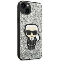 Kryt Karl Lagerfeld KLHCP14MGFKPG iPhone 14 Plus - stříbrný