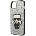 Kryt Karl Lagerfeld KLHCP14MGFKPG iPhone 14 Plus - stříbrný