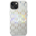 Kryt Karl Lagerfeld KLHCP14MLGMMSV3 iPhone 14 Plus - silver