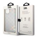 Kryt Karl Lagerfeld KLHCP14MLGMMSV3 iPhone 14 Plus - silver