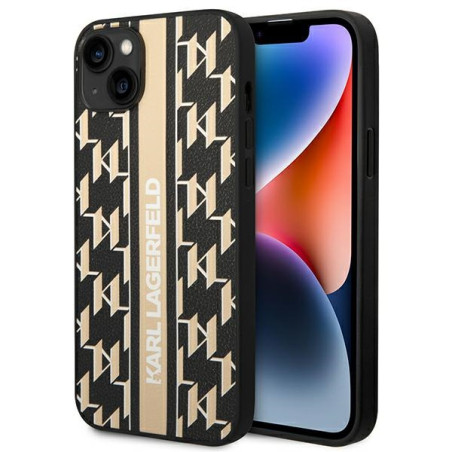 Kryt Karl Lagerfeld KLHCP14MPGKLSKW iPhone 14 Plus - hnědá
