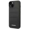 Pouzdro Karl Lagerfeld Puffy Logo pro iPhone 14 Plus - černé
