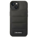 Pouzdro Karl Lagerfeld Puffy Logo pro iPhone 14 Plus - černé