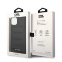 Pouzdro Karl Lagerfeld Puffy Logo pro iPhone 14 Plus - černé
