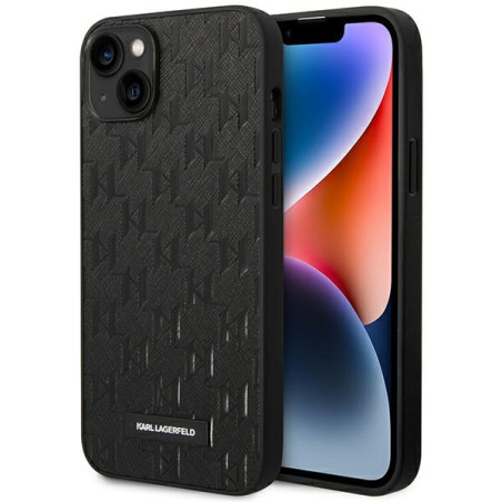 Kryt Karl Lagerfeld KLHCP14MSAKLHPK iPhone 14 Plus černý