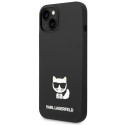 Kryt Karl Lagerfeld KLHCP14MSLCTBK pro iPhone 14 Plus - černý