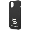 Kryt Karl Lagerfeld KLHCP14MSLCTBK pro iPhone 14 Plus - černý