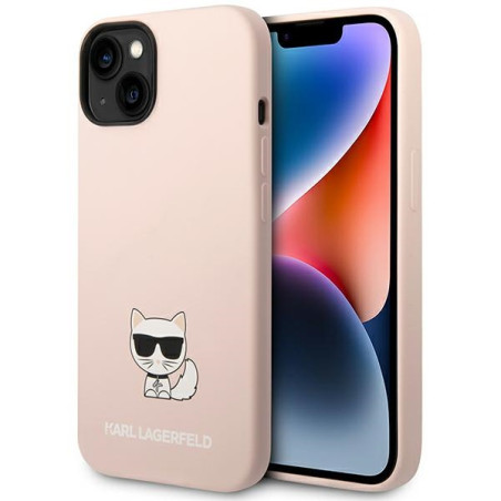 Kryt Karl Lagerfeld Silicone Choupette iPhone 14 Plus