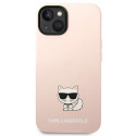 Kryt Karl Lagerfeld Silicone Choupette iPhone 14 Plus