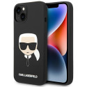 Kryt Karl Lagerfeld KLHCP14MSLKHBK iPhone 14 Plus černý