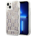 Kryt Karl Lagerfeld KLHCP14SLMNMS iPhone 14 stříbrný