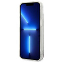 Kryt Karl Lagerfeld KLHCP14SLMNMS iPhone 14 stříbrný