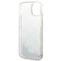 Kryt Karl Lagerfeld KLHCP14SLMNMS iPhone 14 stříbrný