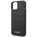 Kryt Karl Lagerfeld Puffy Elongated Logo pro iPhone 14 - černý