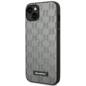 Kryt Karl Lagerfeld Saffiano pro iPhone 14 – gray