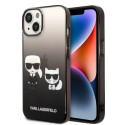 Kryt Karl Lagerfeld Ikonik Karl & Choupette pro iPhone 14