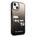 Kryt Karl Lagerfeld Ikonik Karl & Choupette pro iPhone 14