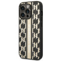 Kryt Karl Lagerfeld Monogram Stripe pro iPhone 14 Pro Max