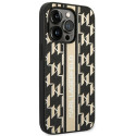 Kryt Karl Lagerfeld Monogram Stripe pro iPhone 14 Pro Max