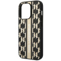 Kryt Karl Lagerfeld Monogram Stripe pro iPhone 14 Pro Max