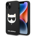 Kryt Karl Lagerfeld Choupette Head Magsafe pro iPhone 14 Plus černý