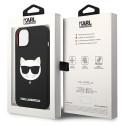 Kryt Karl Lagerfeld Choupette Head Magsafe pro iPhone 14 Plus černý