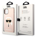 Kryt Karl Lagerfeld MagSafe pro iPhone 14 Plus – světle růžový