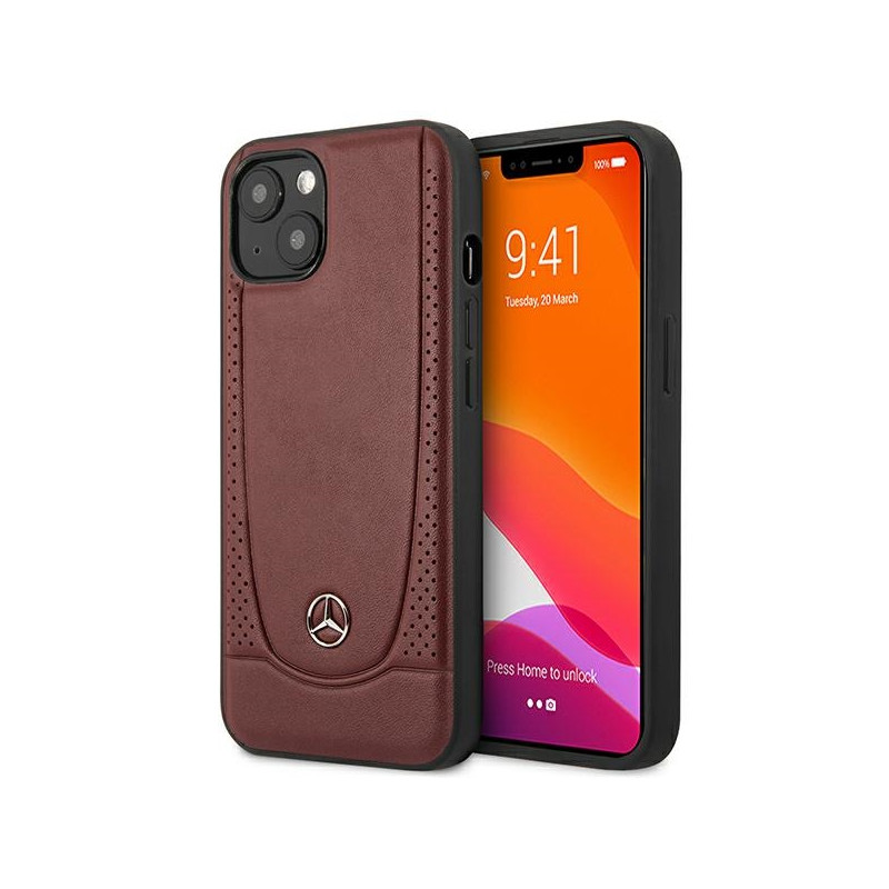 Kryt Mercedes MEHCP14MARMRE pro iPhone 14 Plus - červená / červené hardcase