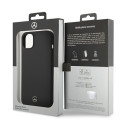 Kryt Mercedes SILICONE LINE iPhone 14 Plus - černý