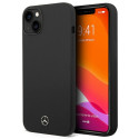 Kryt Mercedes SILICONE LINE pro iPhone 14 Plus - černý