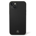 Kryt Mercedes SILICONE LINE pro iPhone 14 Plus - černý