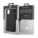Kryt Mercedes SILICONE LINE pro iPhone 14 Plus - černý