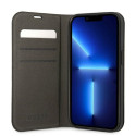 Kryt Guess 4G Vintage Gold Logo iPhone 14 Pro - black/black