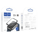 HOCO A30 Ochranné sklo 3D FULL-COVER 0.15mm pro Apple Watch 7/8 45mm, montážní rámeček