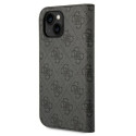 Kryt Guess GUBKP14SHG4SHK iPhone 14 - black/4G Vintage Gold