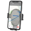 HOCO CA105 Gravity držák do automobilu s bezdrátovým nabíjením 15W, černý